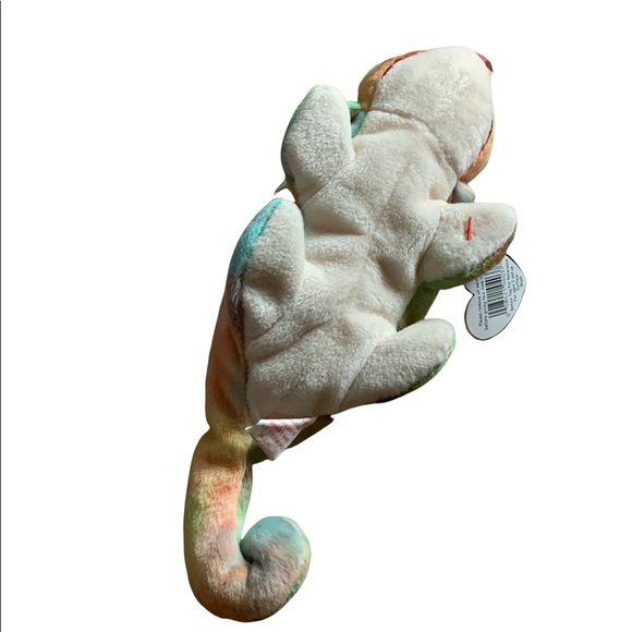 Ty Beanie Babies - Rainbow The Chameleon - Picture 4 of 6